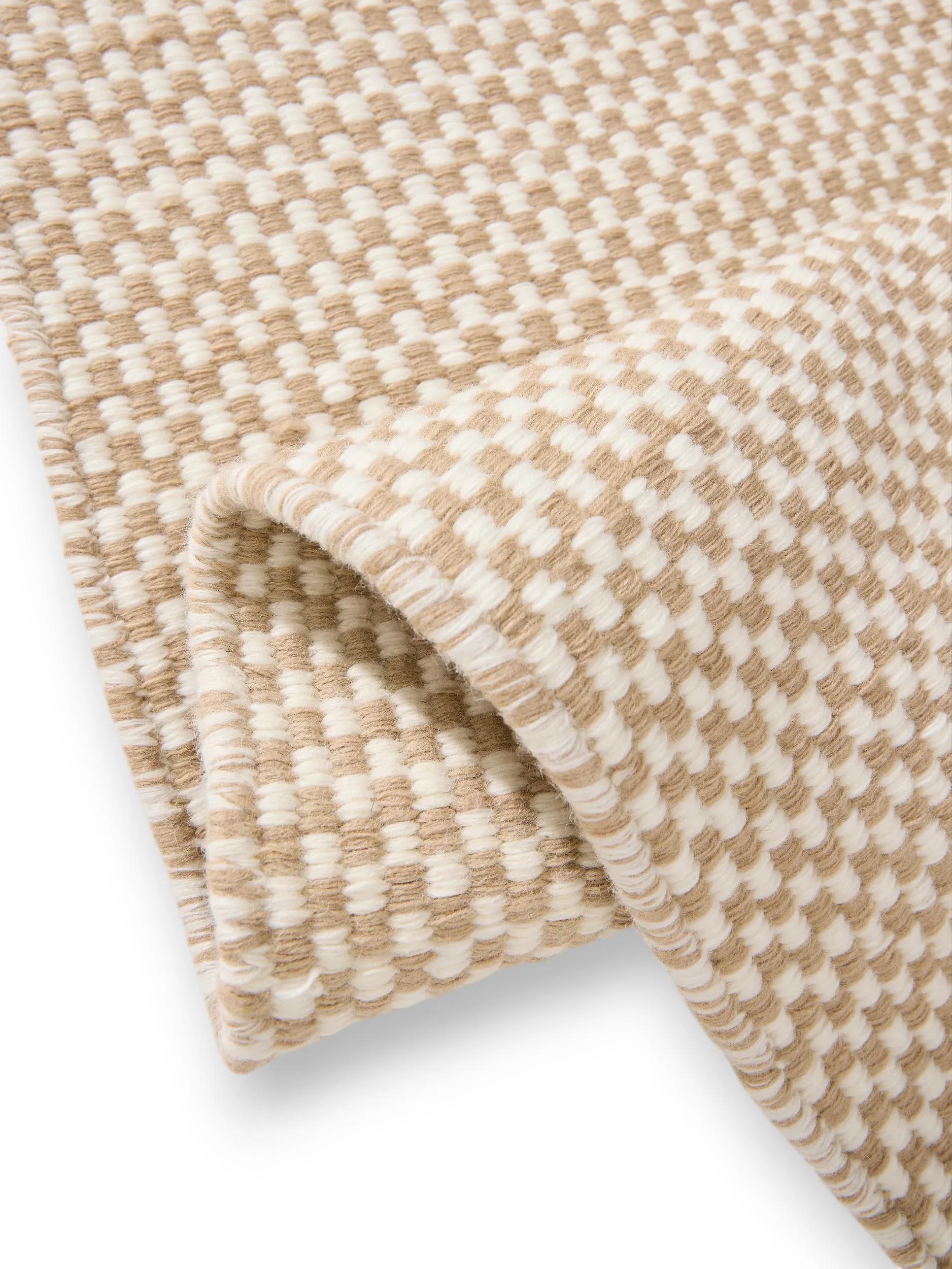 Wollteppich Laura Beige