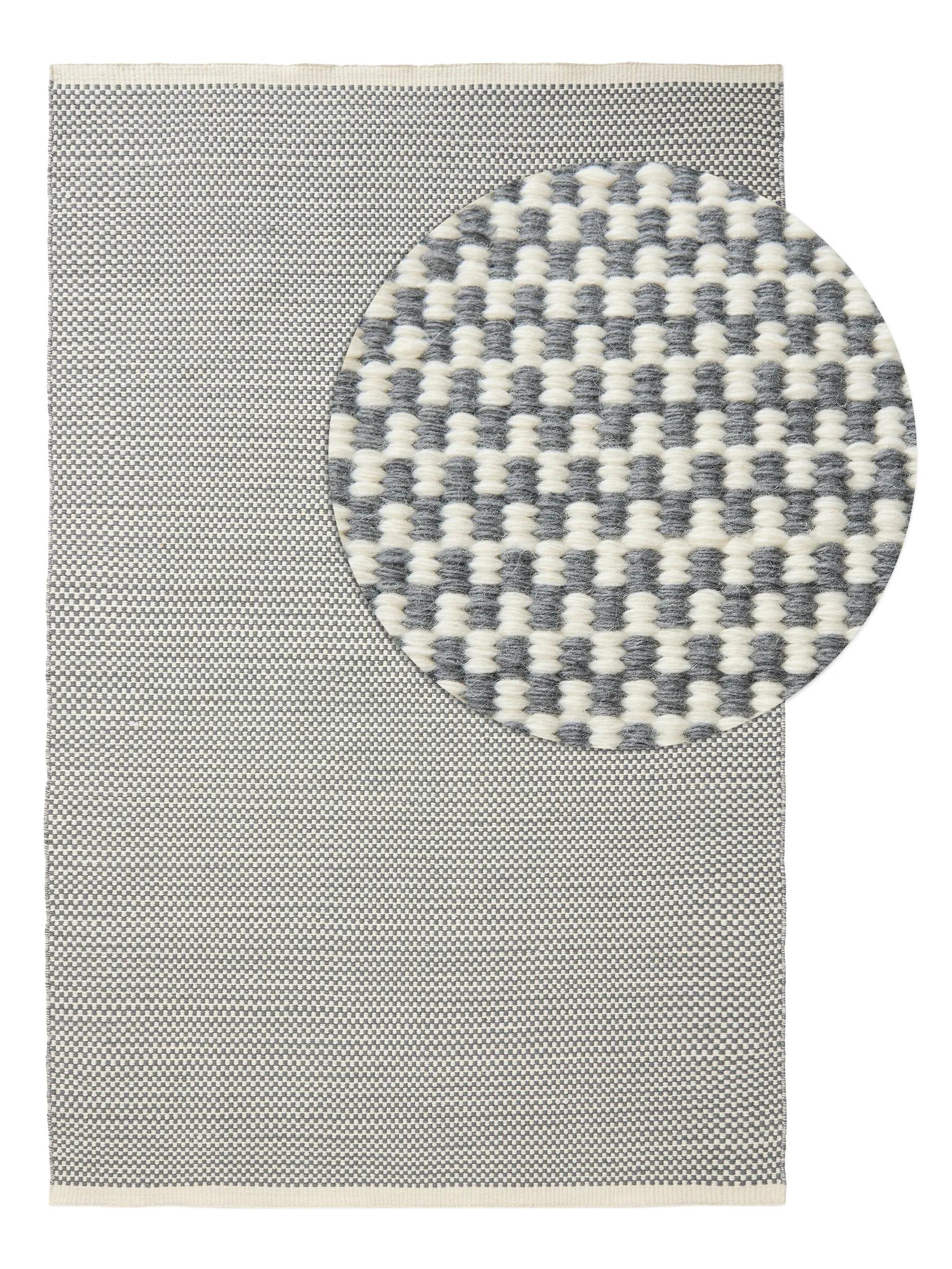 Wool Rug Laura Grey