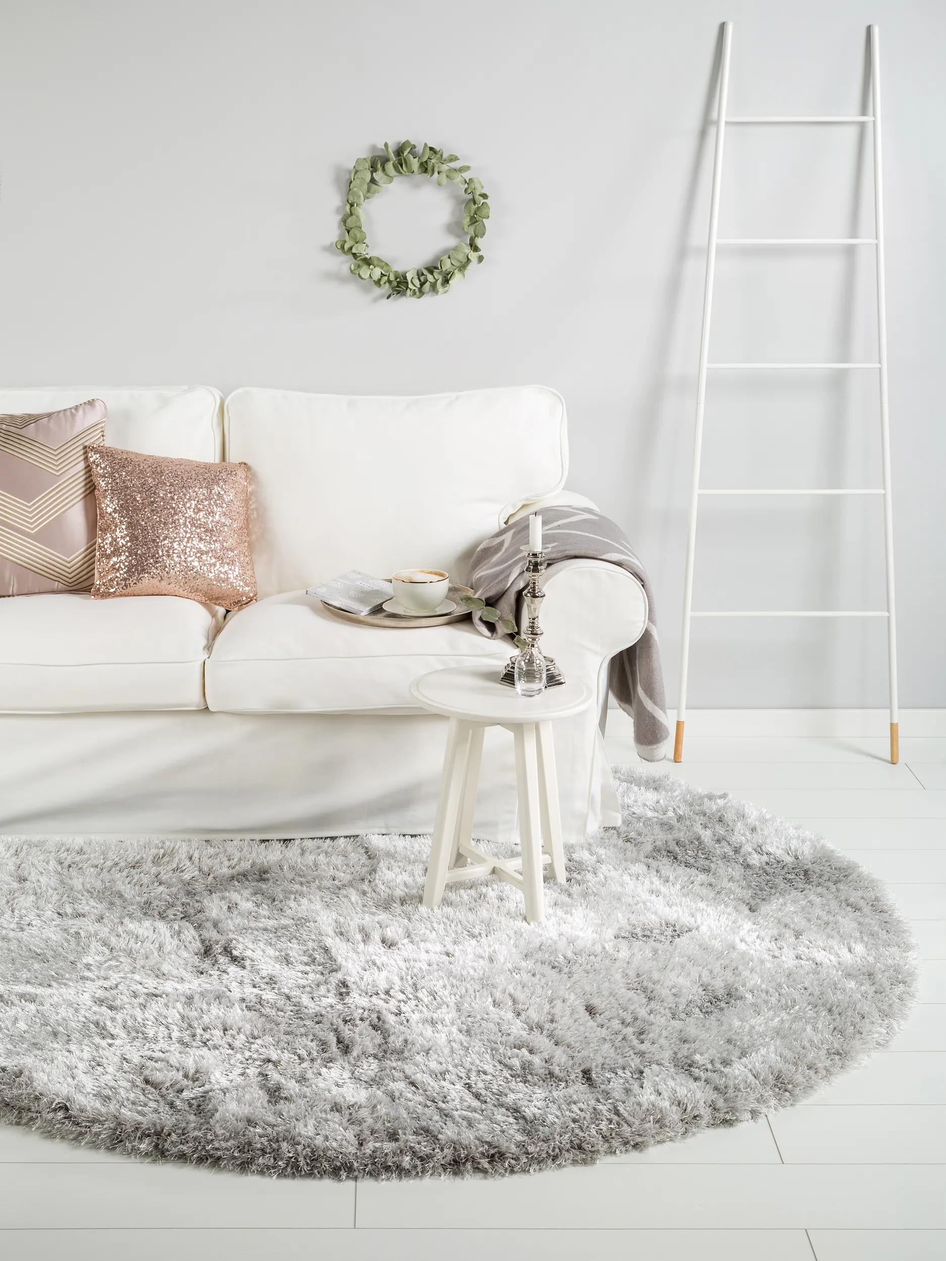 Shaggy rug Lea Grey