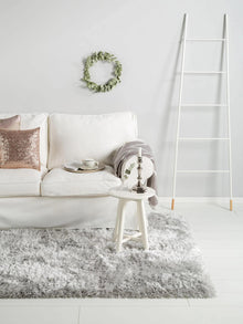 Shaggy rug Lea Grey