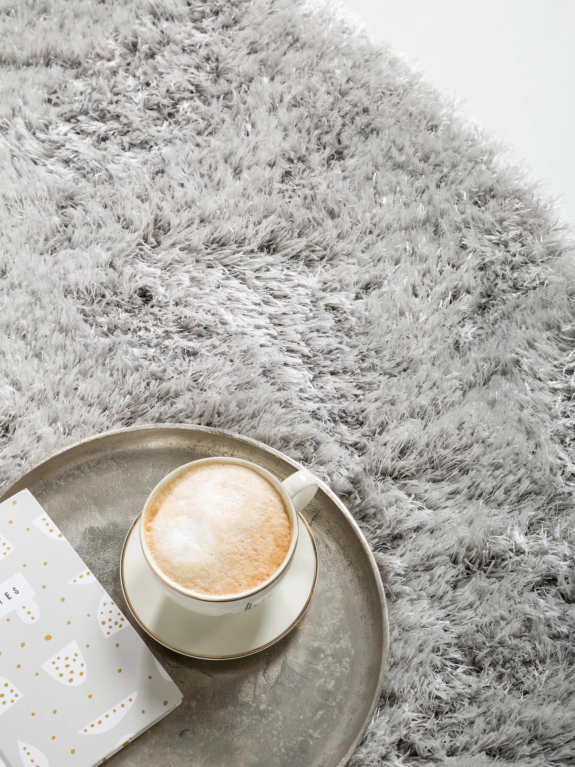 Shaggy rug Lea Grey