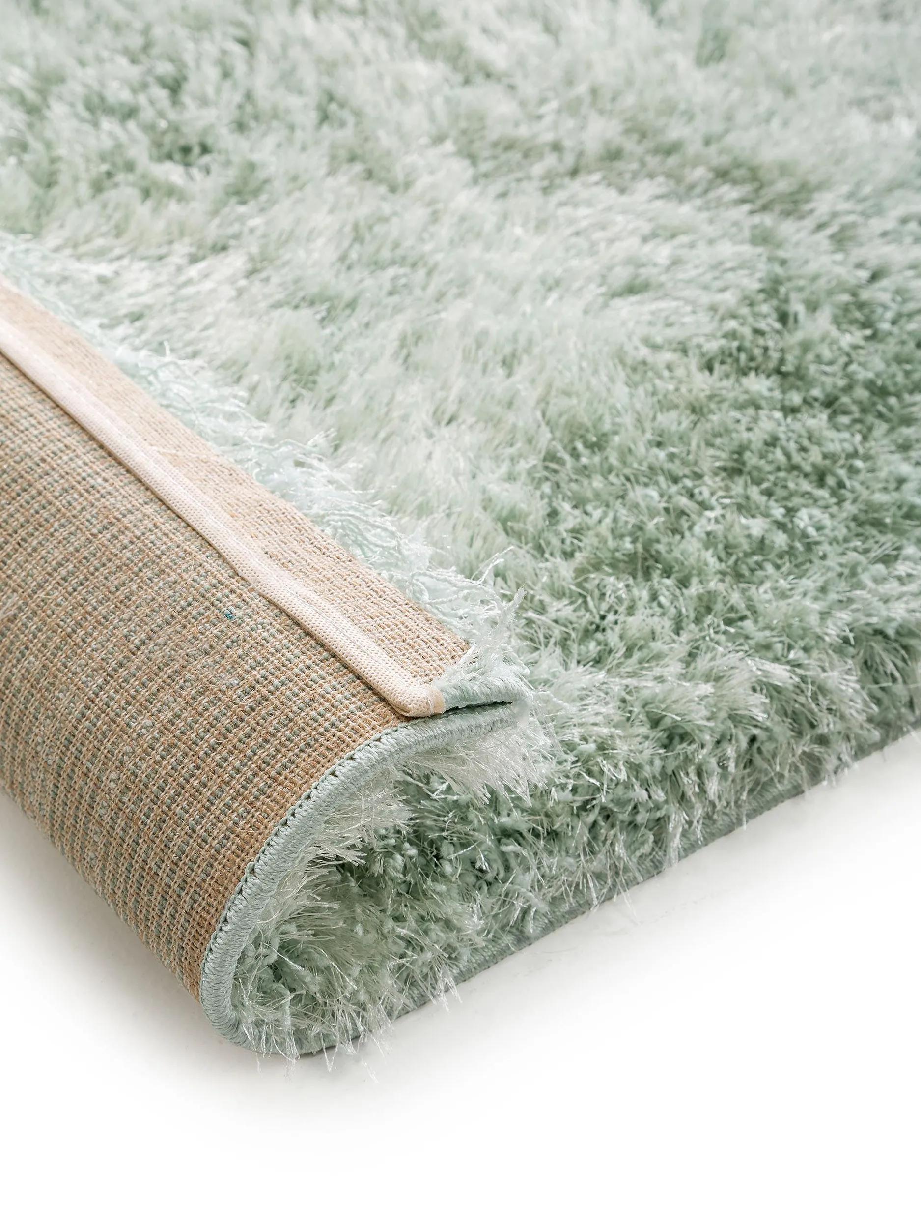 Shaggy rug Lea Green