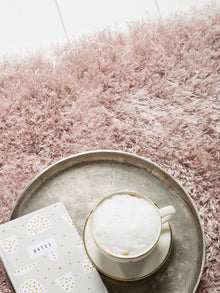 Shaggy rug Lea Rose