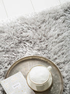 Shaggy rug Lea Grey