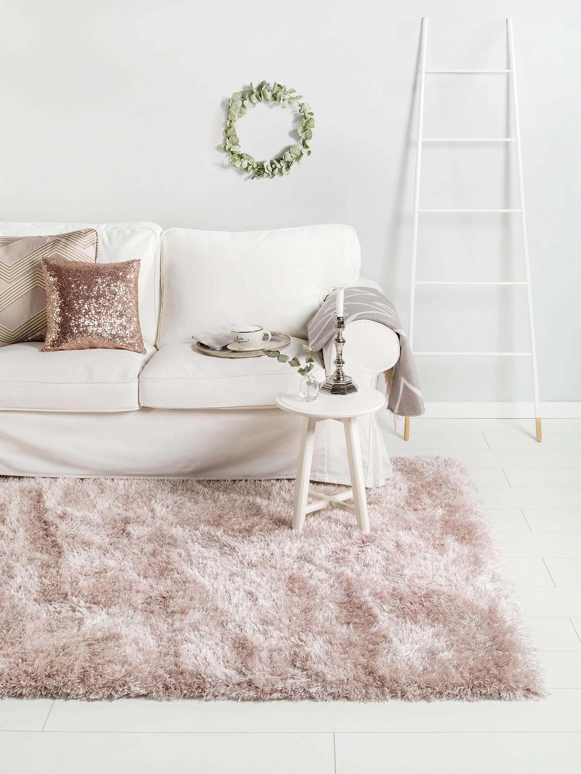 Shaggy rug Lea Rose