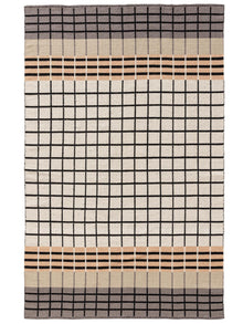 Cotton Rug Leander Grey/White