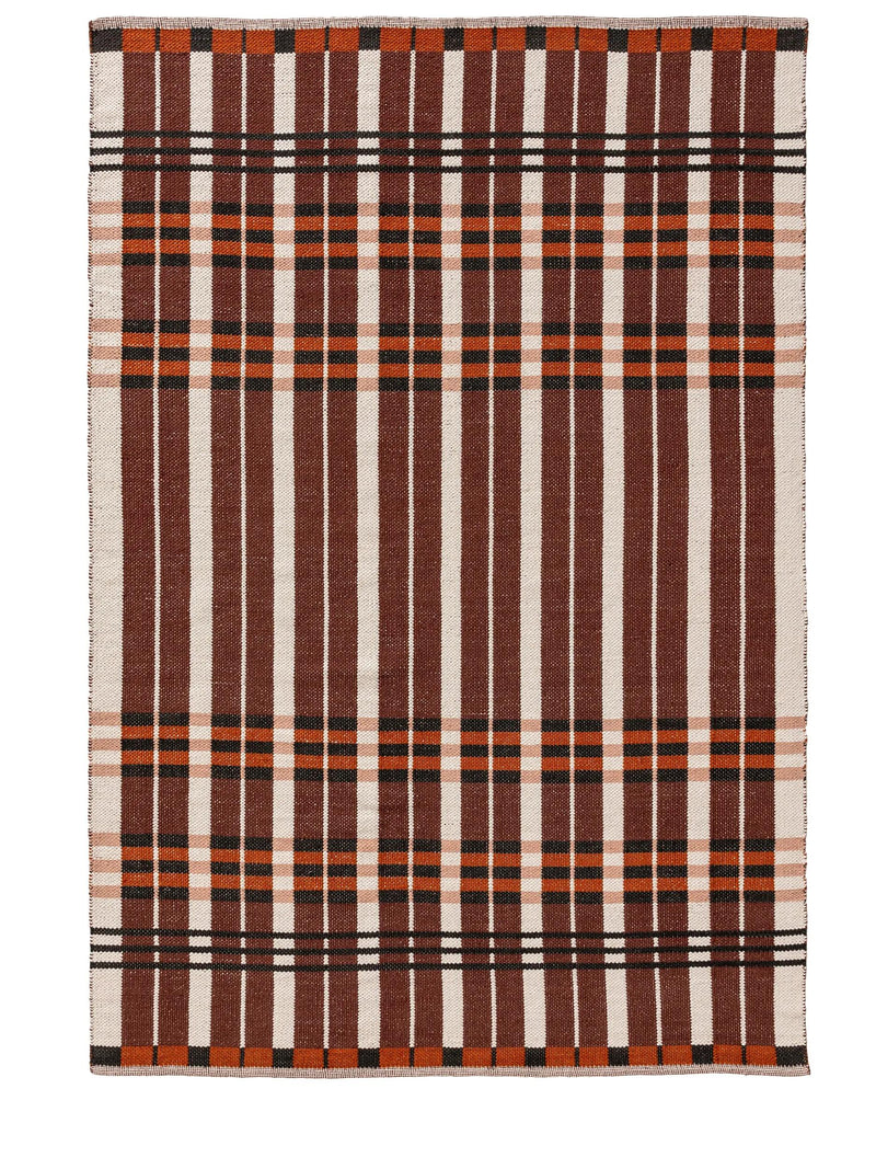 Cotton Rug Leander Brown