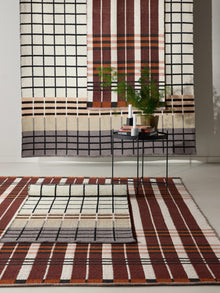 Cotton Rug Leander Brown
