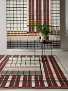 Cotton Rug Leander Grey/White