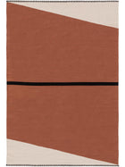 Cotton Rug Lenny Terracotta