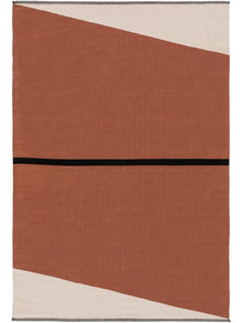 Cotton Rug Lenny Terracotta