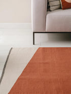 Cotton Rug Lenny Terracotta