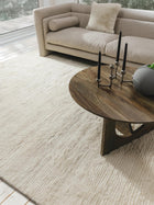 Wool rug Leon Cream