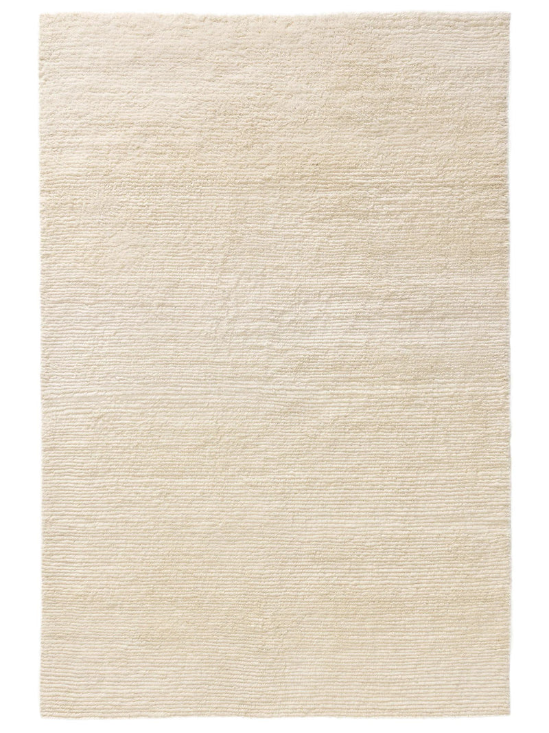 Wollteppich Leon Creme