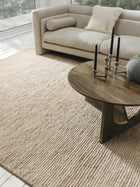 Wollteppich Leon Beige