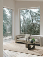 Wollteppich Leon Beige