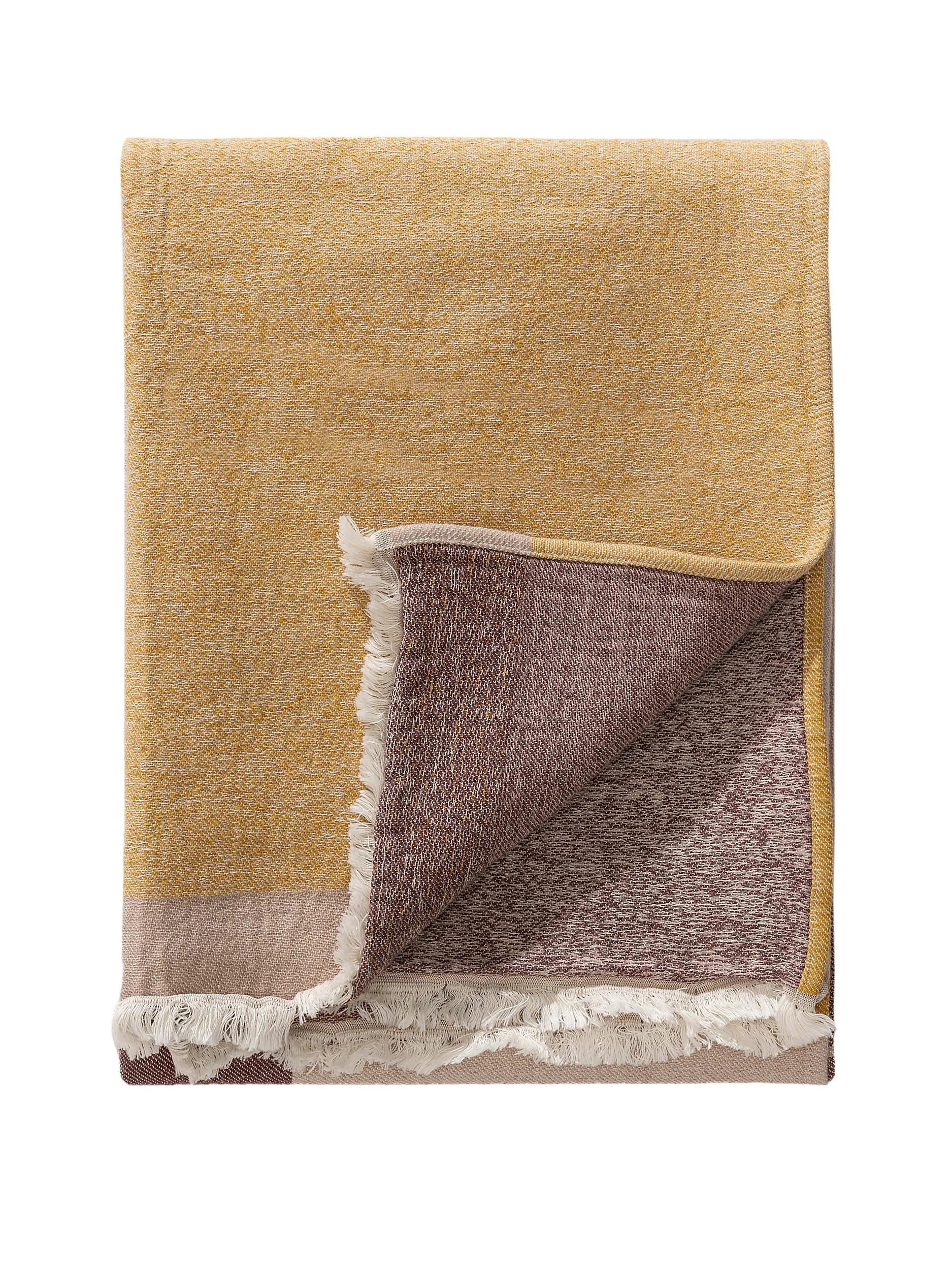 Cotton blanket Leoni Multicolour