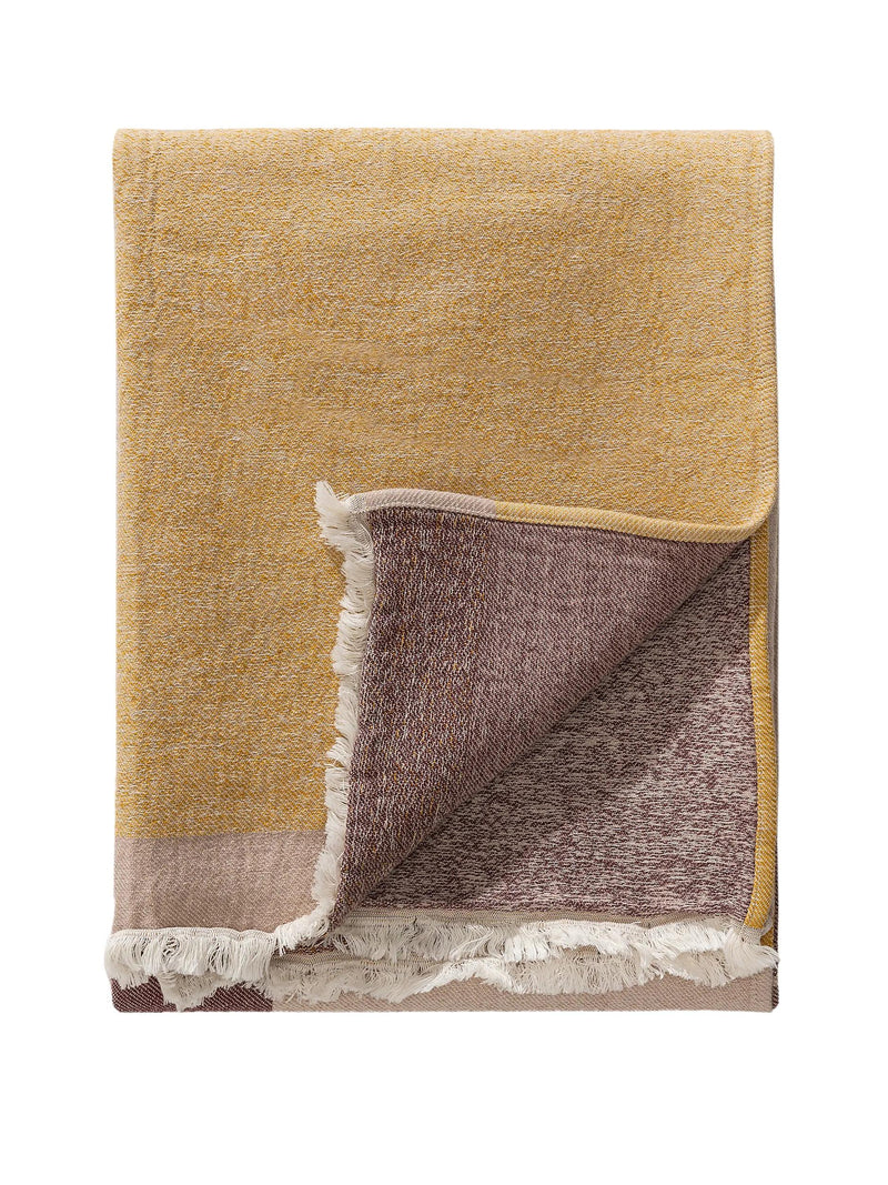 Cotton blanket Leoni Multicolour