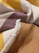 Cotton blanket Leoni Multicolour