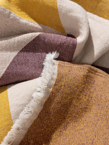 Cotton blanket Leoni Multicolour