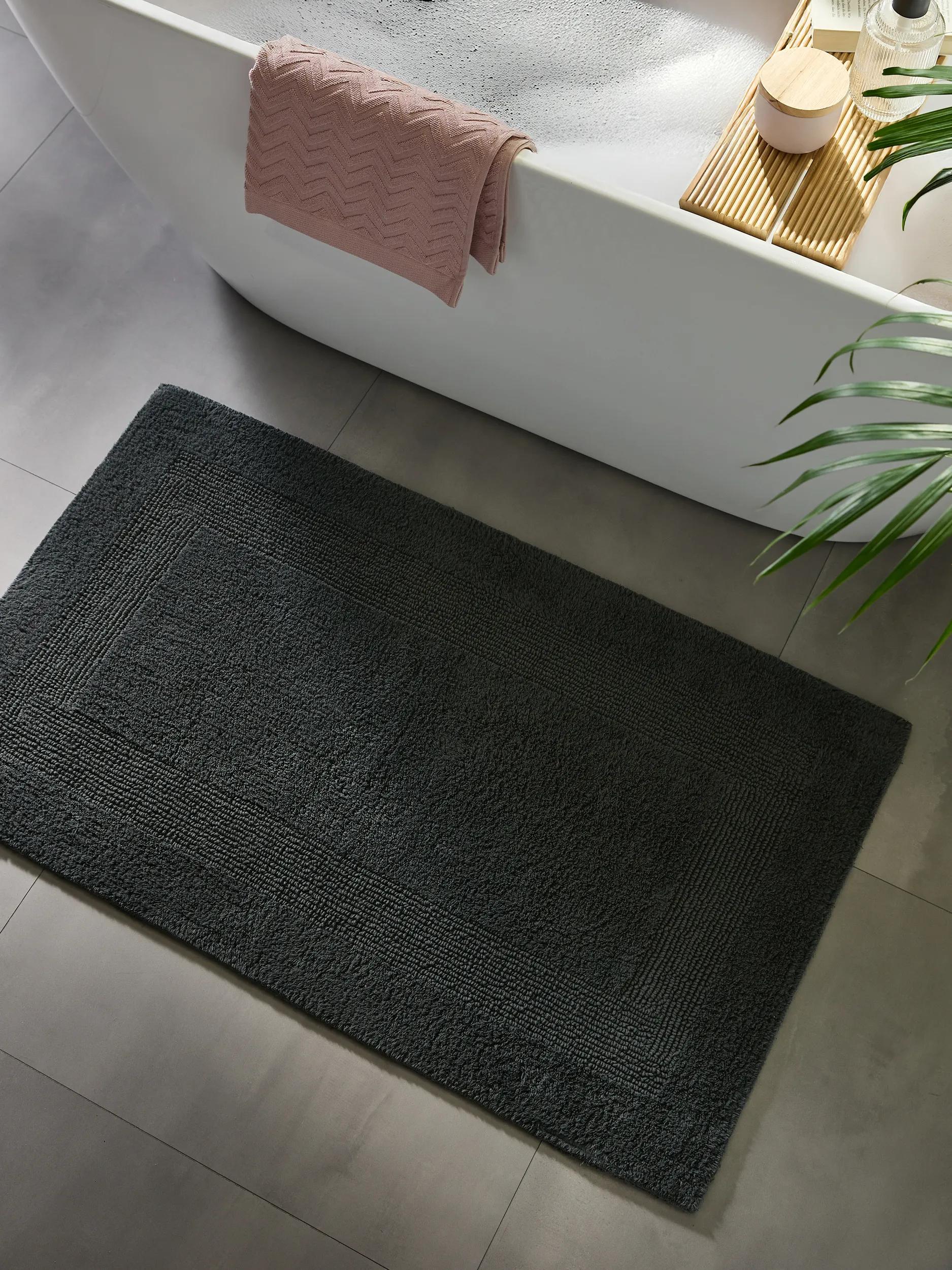 Badteppich Lessa Grau