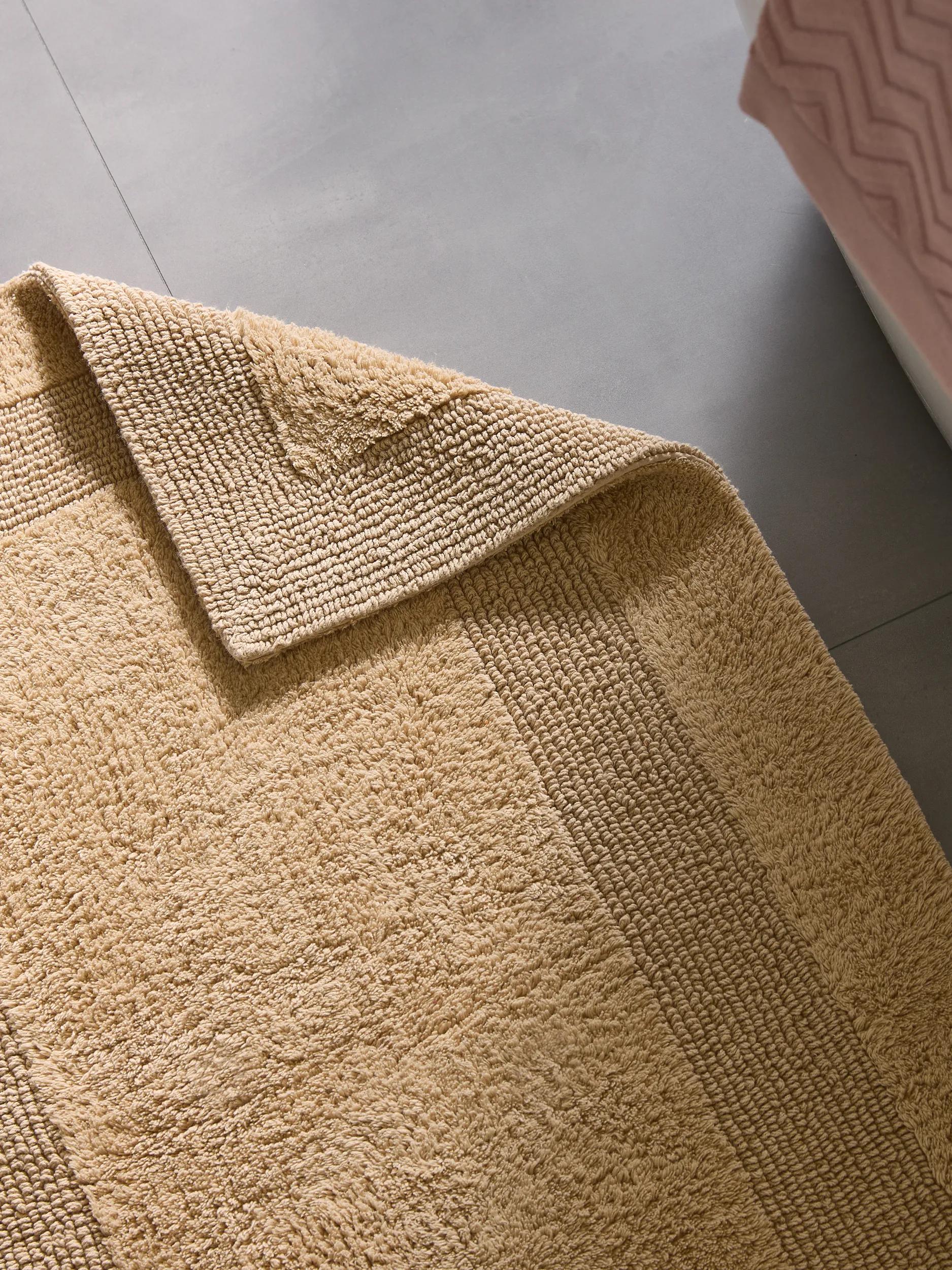 Badteppich Lessa Hellbraun