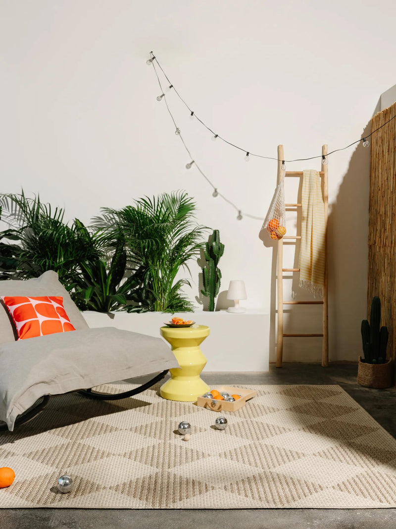 In- & Outdoor Rug Lex Beige