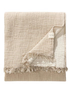 Cotton blanket Lilo Cream/Beige