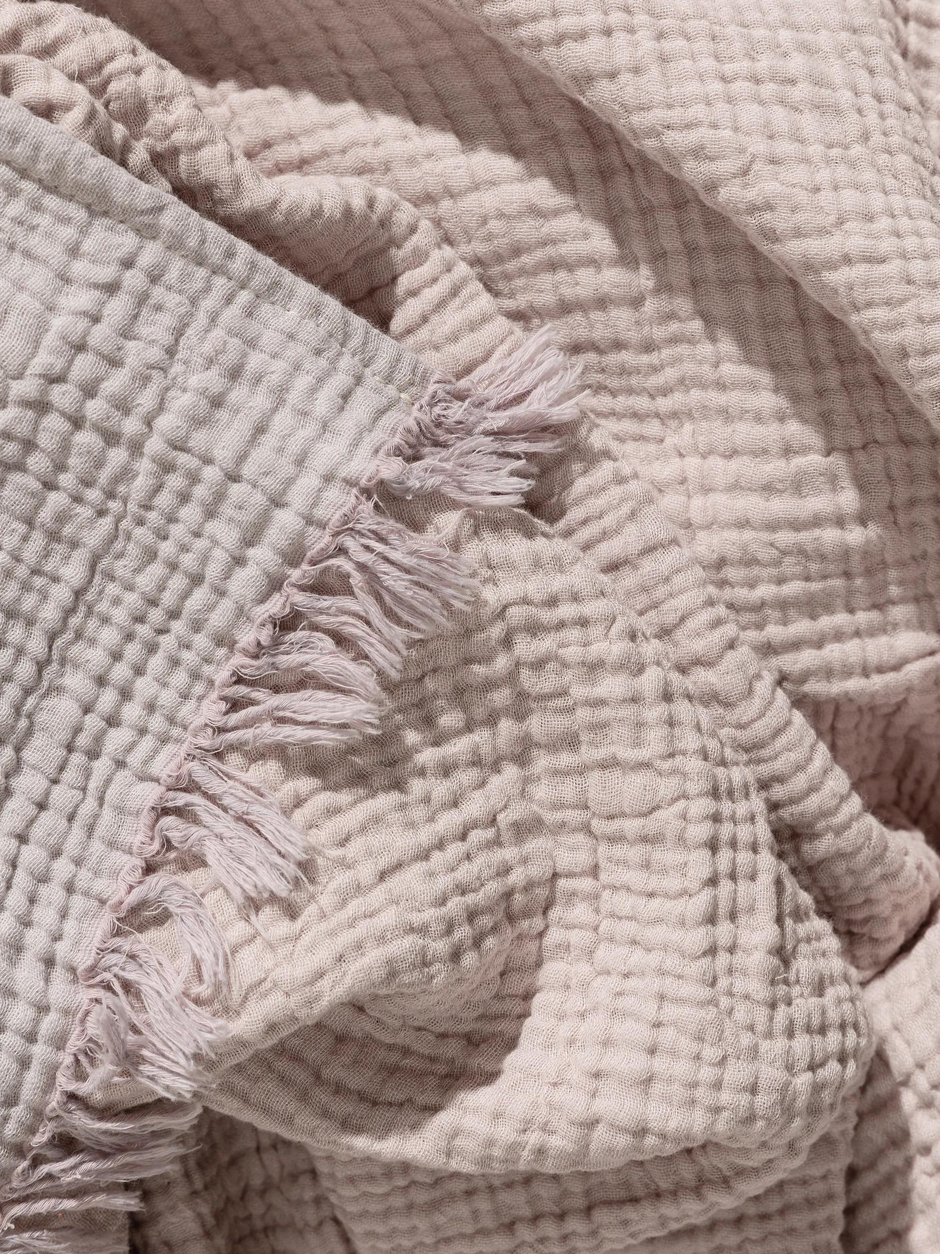 Cotton blanket Lilo Purple