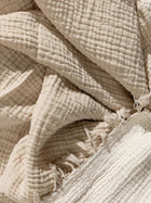 Cotton blanket Lilo Cream/Beige