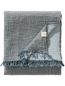 Cotton blanket Lilo Blue