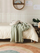 Cotton blanket Lilo Light Green