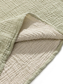 Cotton blanket Lilo Light Green