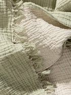 Cotton blanket Lilo Light Green