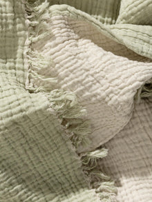 Cotton blanket Lilo Light Green