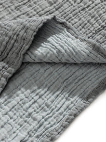 Cotton blanket Lilo Blue