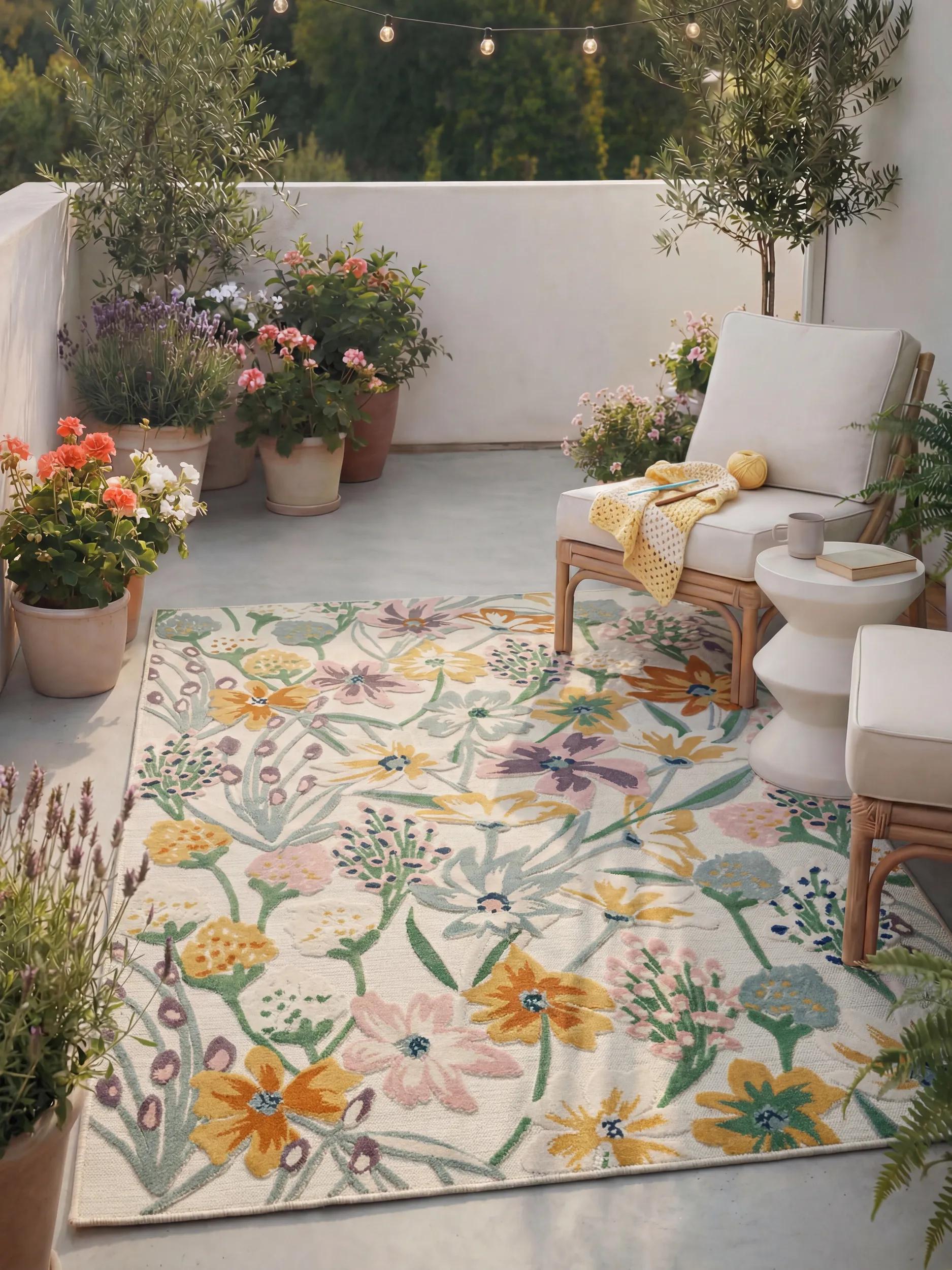 In- & Outdoor Rug Lilou Multicolour