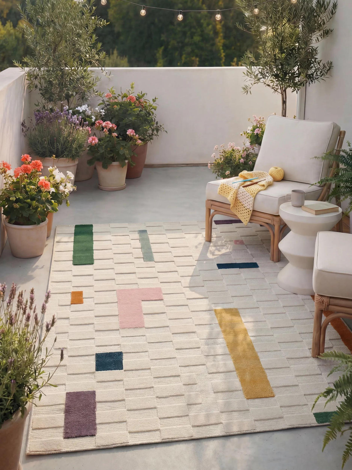 In- & Outdoor Rug Lilou Multicolour