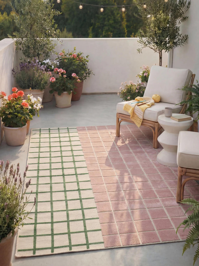 In- & Outdoor Rug Lilou Rose
