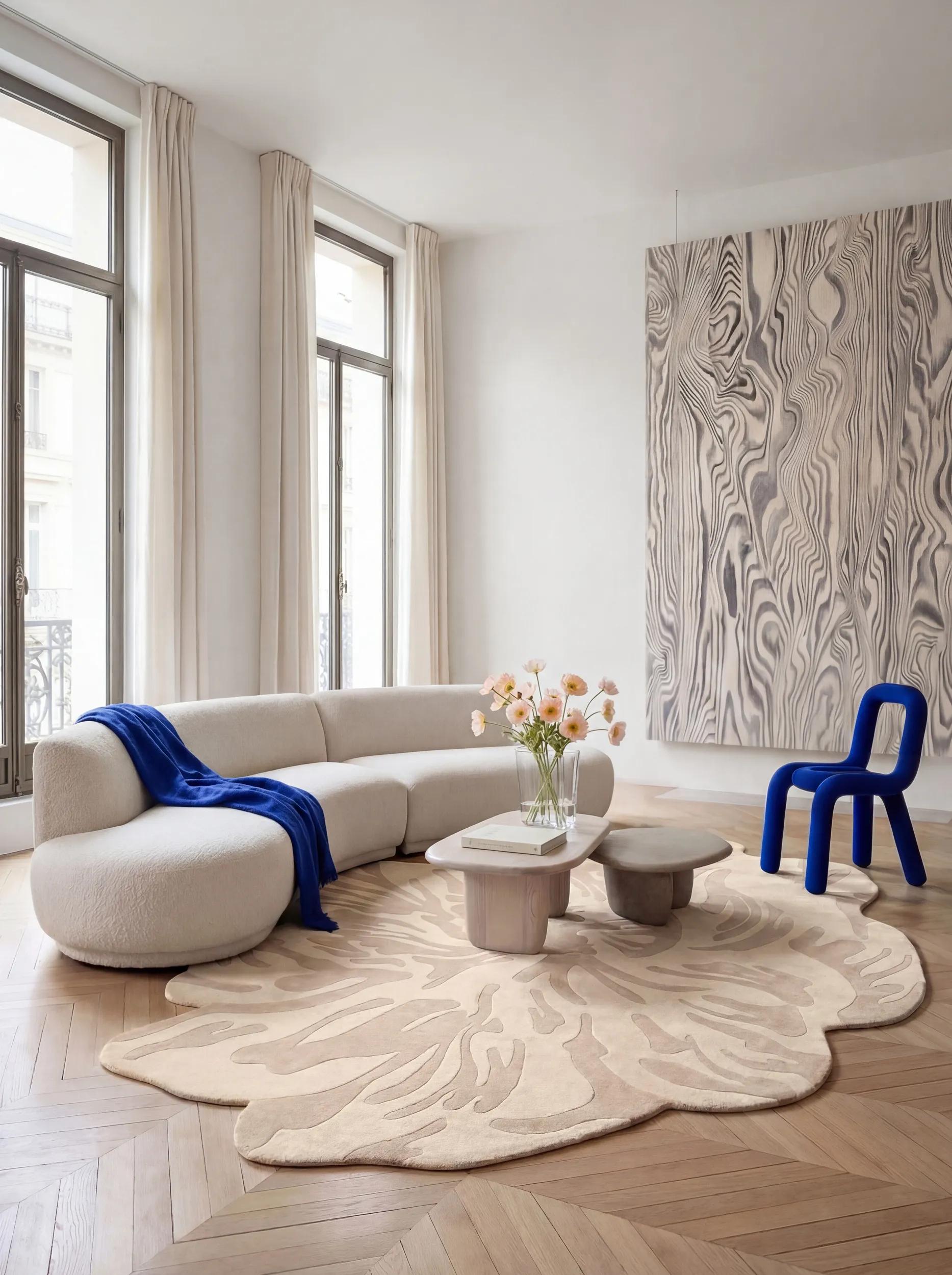 Wool Rug Lilya Cream