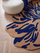 Wool Rug Lilya Blue