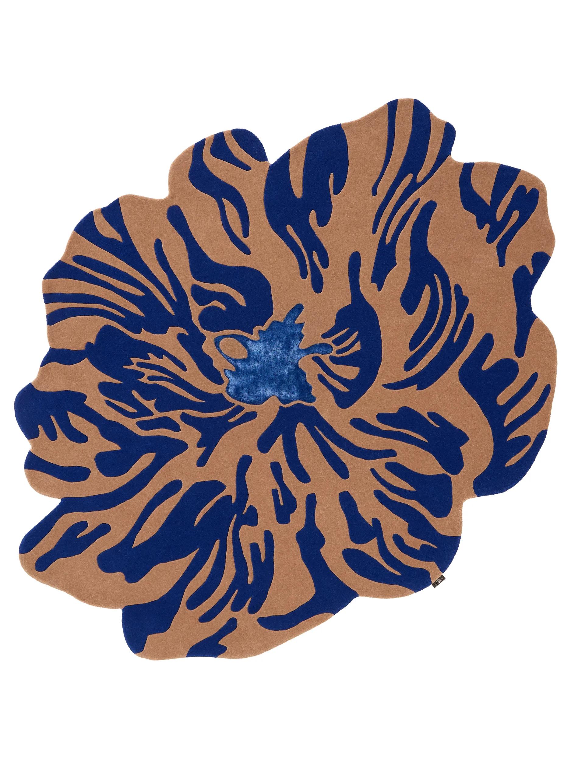Wool Rug Lilya Blue