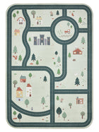 Kids rug Linus Green