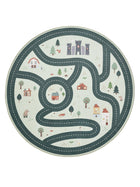 Kids rug Linus Green