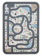 Alfombra infantil Linus crema