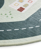 Kids rug Linus Green