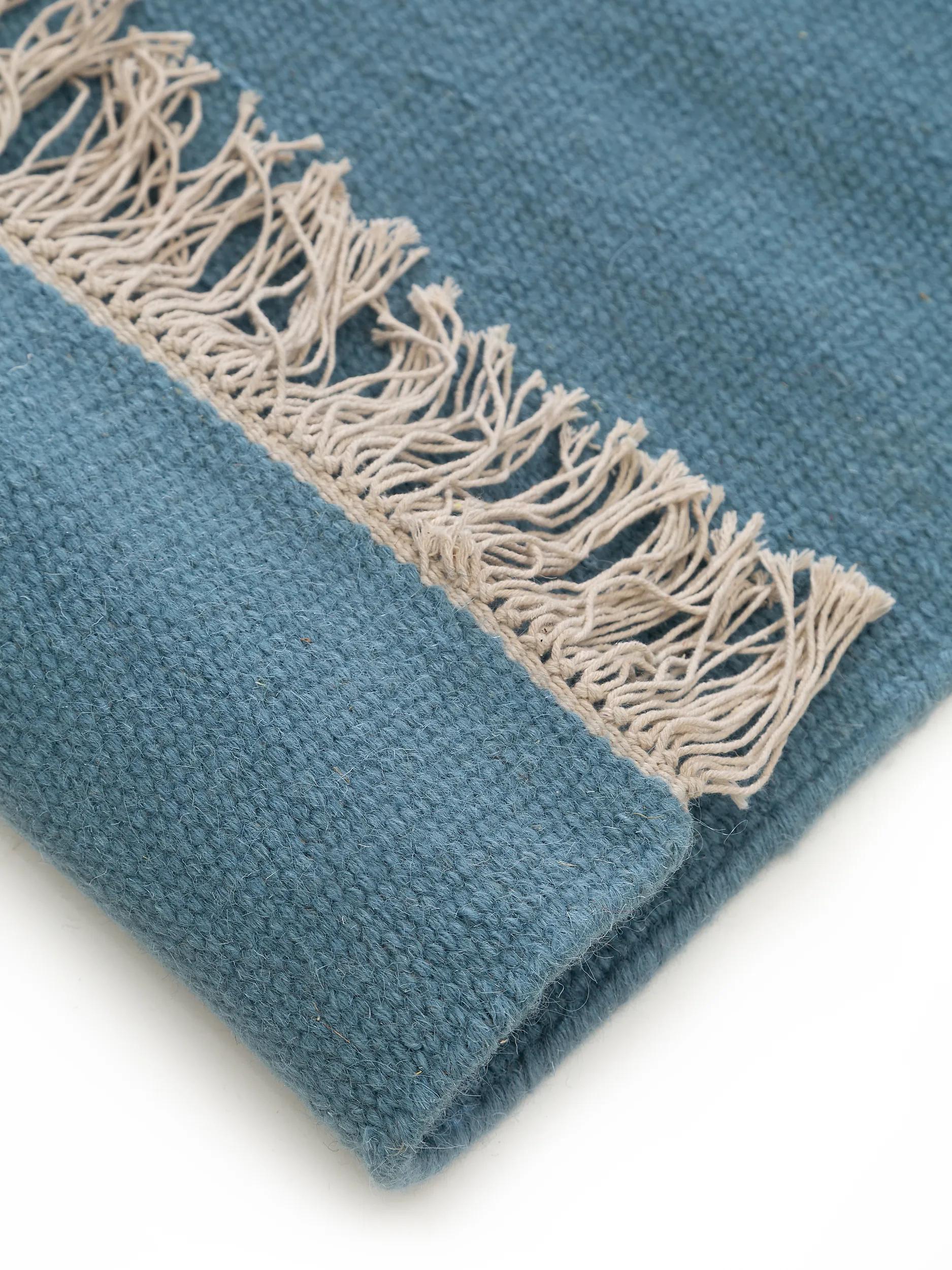 Wool Rug Liv Light Blue