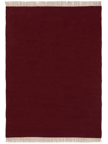 Wool Rug Liv Dark Red
