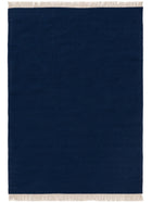 Wool Rug Liv Dark Blue