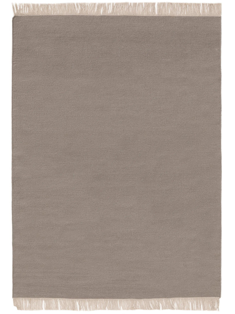 Wool Rug Liv Light Grey